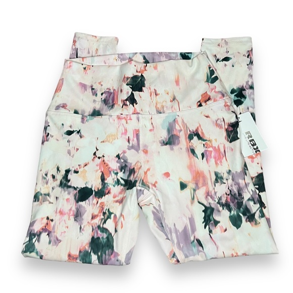 RBX Pants - NWT RBX Active Confetti Super Soft Pocket Multicolor Leggings Size Women’s M